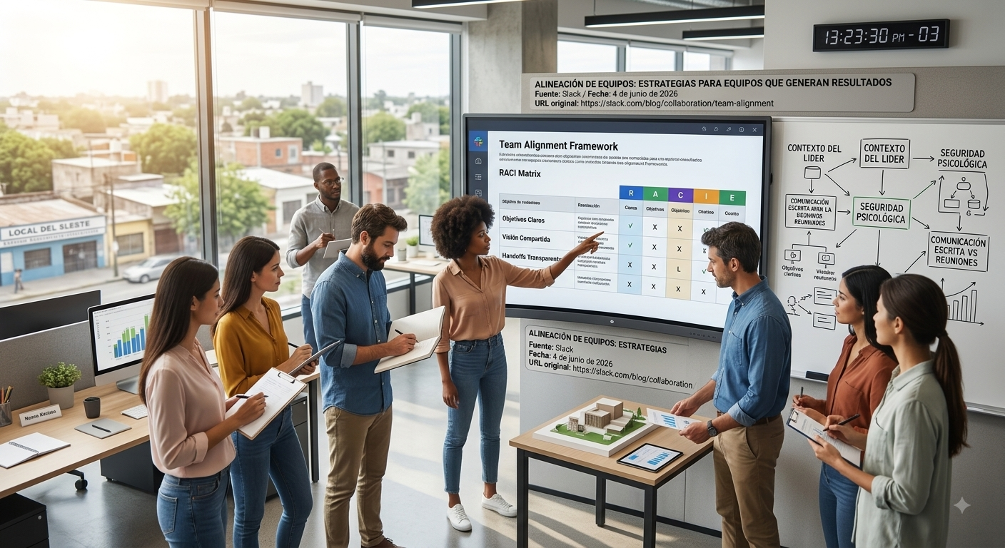 Alineación de equipos: estrategias para equipos que generan resultados